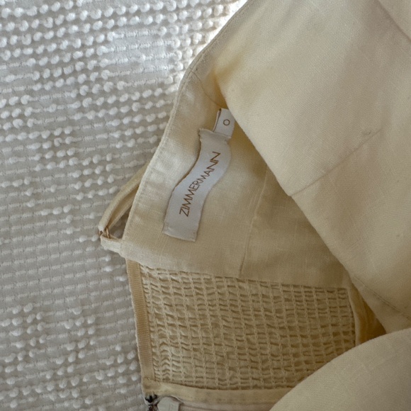Zimmermann cream picnic dress size 0 - Picture 5 of 6